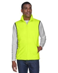 Harriton M985 Adult 8 oz. Fleece Vest