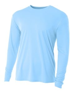 preview image of A4 NB3165 Youth Long Sleeve Cooling Performance Crew Shirt