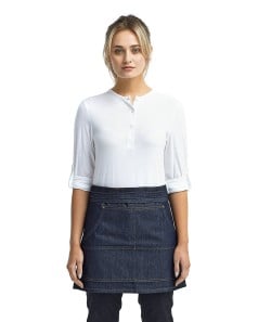 preview image of Artisan Collection by Reprime RP125 Unisex Jeans Stitch Denim Waist Apron