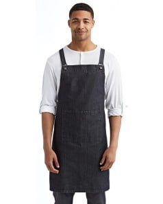 preview image of Artisan Collection by Reprime RP129 Cross Back Barista Apron