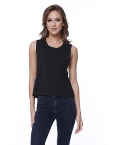 preview image of StarTee ST1151 Ladies' Muscle Crop T-Shirt