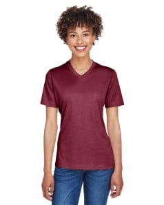 preview image of Team 365 TT11HW Ladies' Sonic Heather Performance T-Shirt