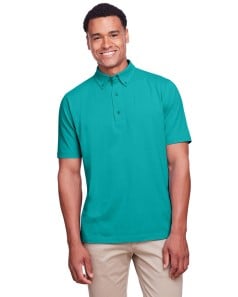preview image of UltraClub UC105 Men's Lakeshore Stretch Cotton Performance Polo