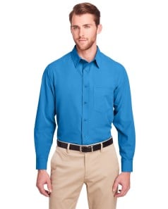 preview image of UltraClub UC500 Men's Bradley Performance Woven Shirt