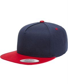 preview image of Yupoong 6007 Five-Panel Flat Bill Cap
