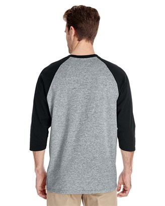 Gildan 5700 Heavy Cotton Three-Quarter Raglan Sleeve Baseball T-Shirt