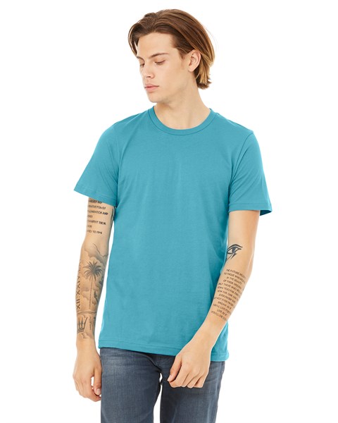 Bella + Canvas 3001CVC Unisex Short Sleeve Heather Jersey Tee