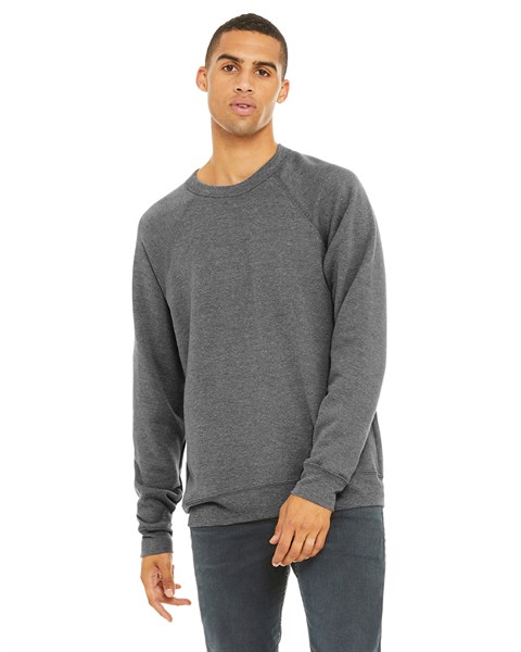 Bella + Canvas 3901 Unisex Sponge Fleece Crewneck Sweatshirt - Heather Dust - S