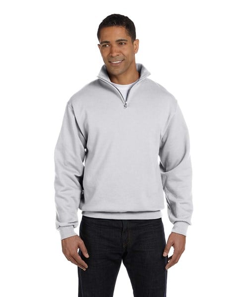 Jerzees 995MR Nublend Quarter-Zip Cadet Collar Sweatshirt