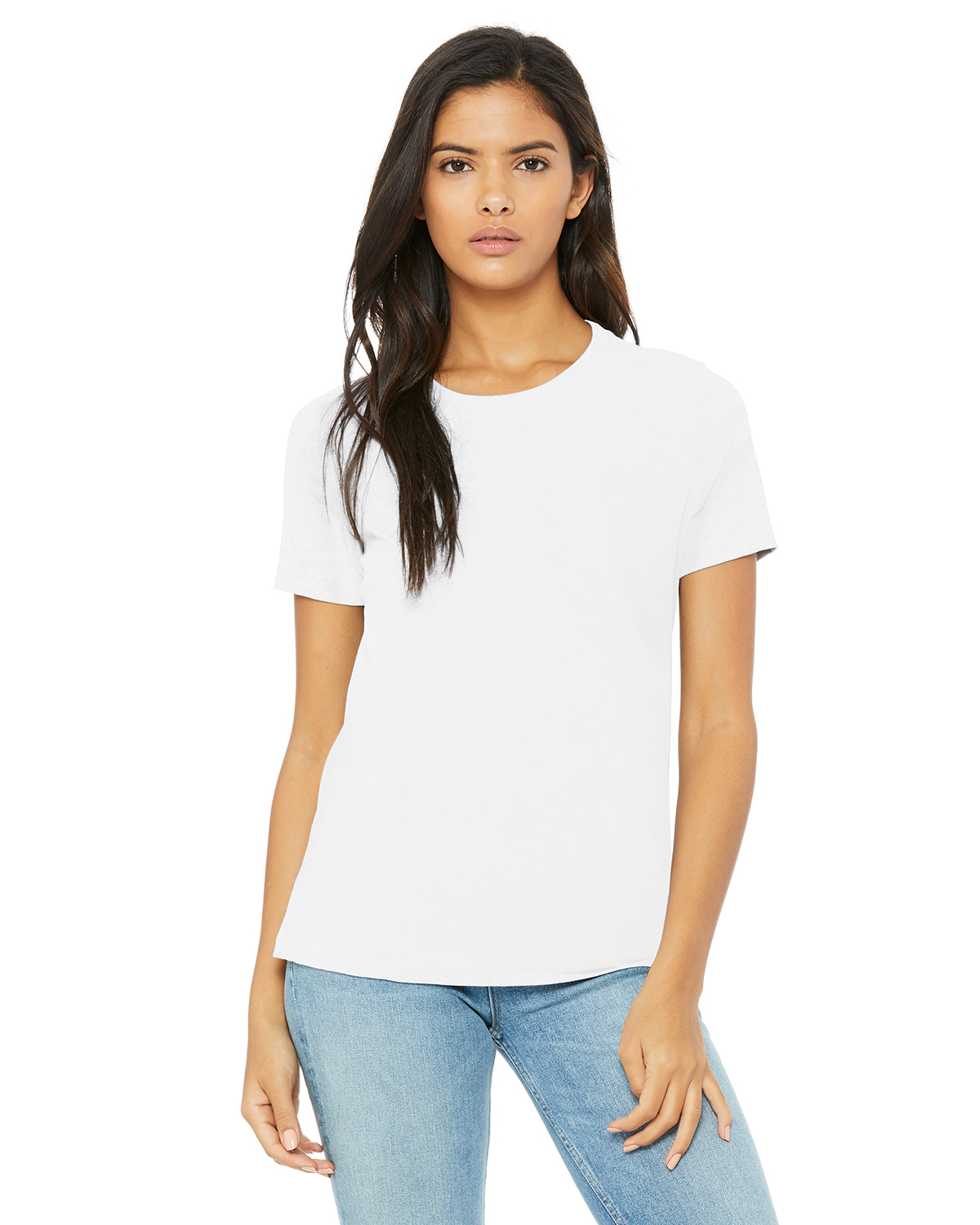 Bella + Canvas 6400 Women\\\'s Relaxed Short Sleeve Jersey Tee
