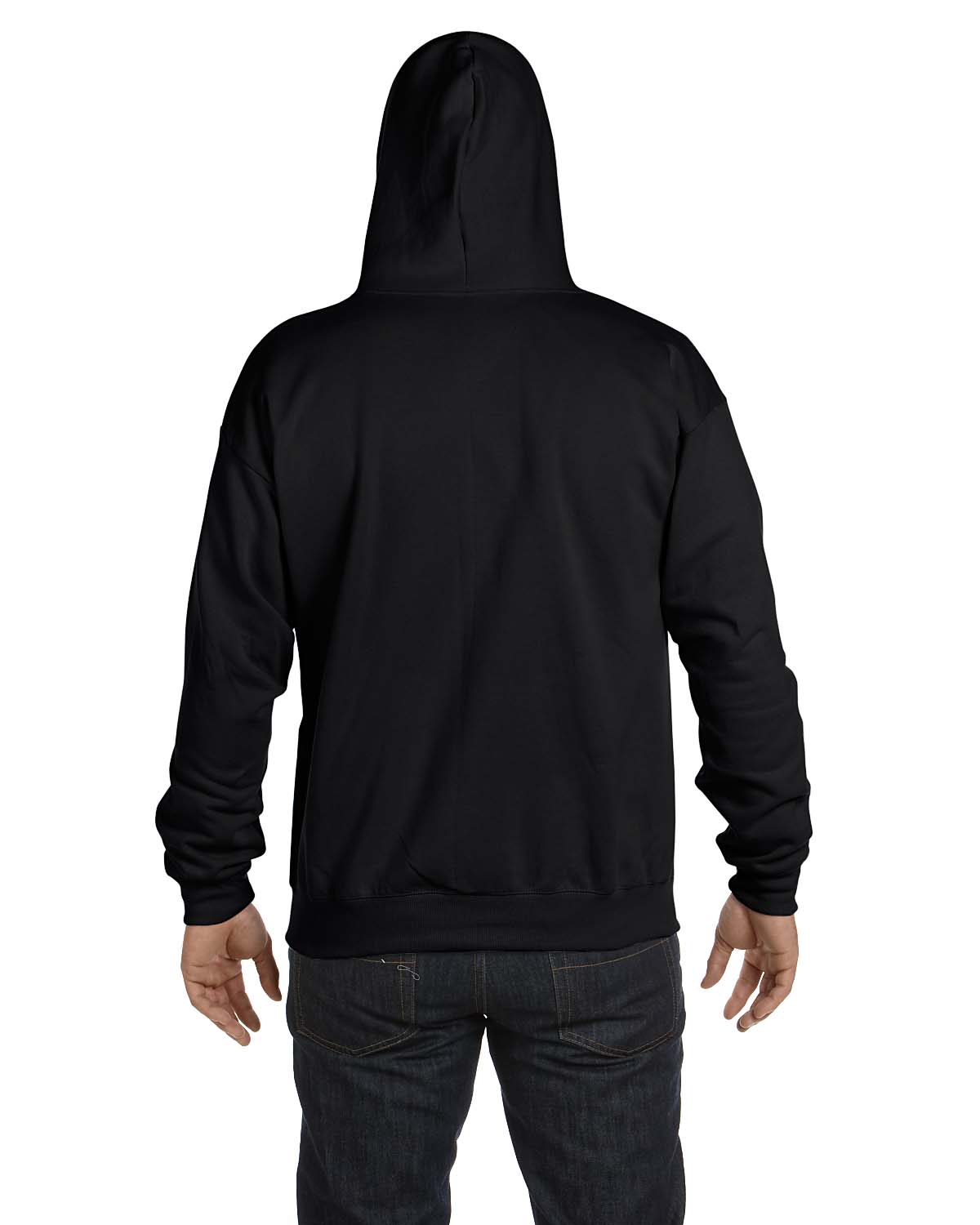 Hanes P180 Ecosmart FullZip Hooded Sweatshirt