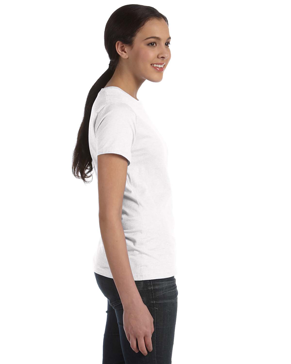 Hanes SL04 Perfect-T Women's T-Shirt Nano