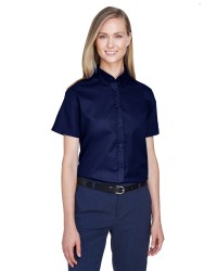 preview image of CORE365 78194 Ladies' Optimum Short-Sleeve Twill Shirt