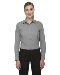 preview image of North End 78802 Ladies' Melange Performance Shirt