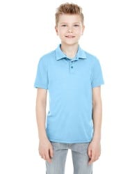 UltraClub 8210Y Youth Cool & Dry Mesh Pique Polo