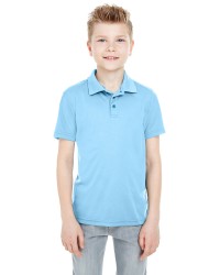 preview image of UltraClub 8210Y Youth Cool & Dry Mesh Pique Polo