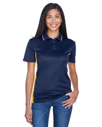 preview image of UltraClub 8406L Ladies' Cool & Dry Sport Two-Tone Polo