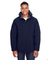 preview image of North End 88159 Men's Glacier Insulated Three-Layer Fleece Bonded Soft Shell Jacket with Detachable 