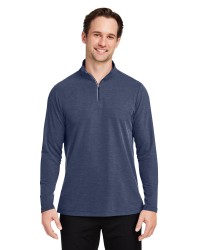preview image of CORE365 CE405 Men's Fusion ChromaSoft Pique Quarter-Zip