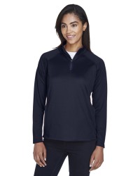 preview image of Devon & Jones DG440W Ladies' Stretch Tech-Shell® Compass Quarter-Zip