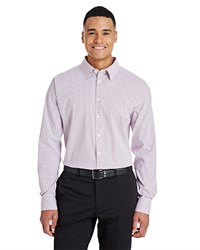 preview image of Devon & Jones DG540 CrownLux Performance® Men's Micro Windowpane Woven Shirt
