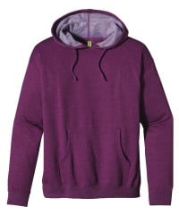 econscious EC5570 Unisex Heathered Fleece Pullover Hooded Sweatshirt