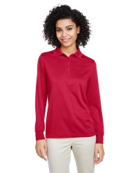 preview image of Harriton M348LW Ladies' Advantage Snag Protection Plus IL Long Sleeve Polo