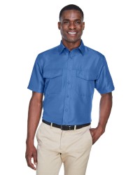 preview image of Harriton M580 Men's Key West Short-Sleeve Performance Staff Shirt