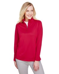 preview image of Harriton M748W Ladies' Advantage Snag Protection Plus Quarter-Zip