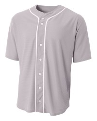 preview image of A4 N4184 Shorts Sleeve Full Button Baseball Top