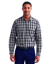 preview image of Artisan Collection by Reprime RP250 Men's Mulligan Check Long-Sleeve Cotton Shirt