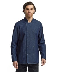 preview image of Artisan Collection by Reprime RP660 Unisex Denim Chef's Jacket