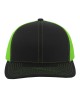 Black/ Neon Green