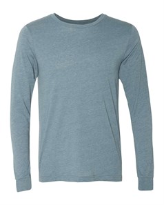 preview image of BELLA + CANVAS 3501CVC Heather CVC Long Sleeve Tee