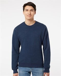 preview image of J. America 8870 Triblend Fleece Crewneck Sweatshirt