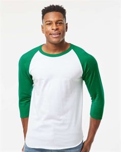 Tultex 245 Unisex Fine Jersey Raglan T-Shirt