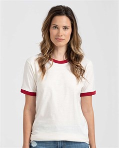 Tultex 246 Unisex Fine Jersey Ringer T-Shirt