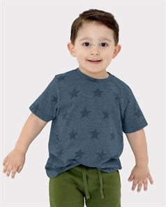 Code Five 3029 Toddler Star Print Tee