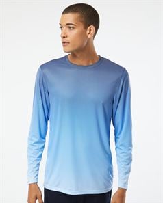 preview image of Paragon 225 Barbados Performance Pin Dot Long Sleeve T-Shirt