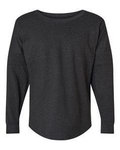 preview image of Boxercraft BW3514 Women's Pom Pom Long Sleeve Jersey T-Shirt