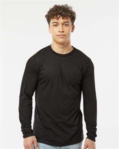 preview image of Tultex 242 Unisex Poly-Rich Long Sleeve T-Shirt