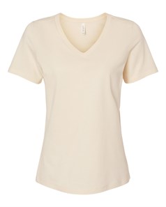 preview image of Bella + Canvas 6405 Women's Relaxed Short Sleeve Jersey V-Neck Tee