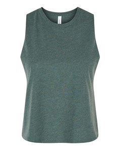 preview image of Bella + Canvas 6682 Women's Racerback Cropped Tank