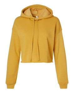preview image of Bella + Canvas 7502 Women's Cropped Fleece Hoodie