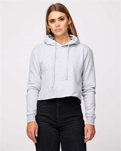 preview image of Tultex 585 Women's Cropped Fleece Hooded Sweatshirt