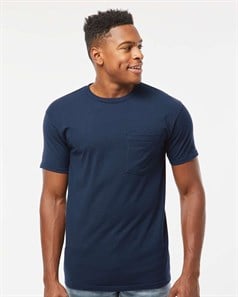 Tultex 293 Unisex Heavyweight Pocket T-Shirt