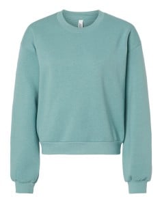 preview image of American Apparel RF494 ReFlex Women's Fleece Crewneck Sweatshirt