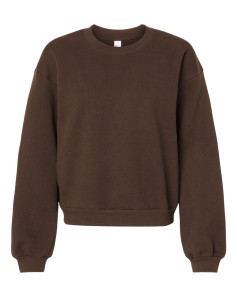 preview image of American Apparel RF494 ReFlex Women's Fleece Crewneck Sweatshirt