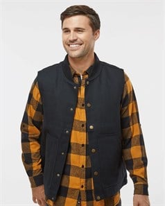 preview image of Independent Trading Co. EXP560V Insulated Canvas Workwear Vest