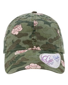 preview image of Infinity Her HATTIE Women's Garment-Washed Fashion Print Cap